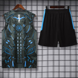25-26 Napoli Grey Tank top and shorts suit