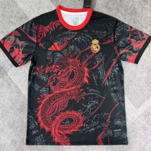 25-26 RMA Black Special Edition Fans Training Shirts (红龙)