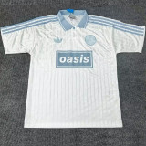 2025 Ad Oasis Joint Edition #25 White Polo Short Sleeve (浅蓝边)