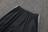25-26 Argentina Dark gray Kids Half Pull Tracksuit #E2541(童装)(半拉链)