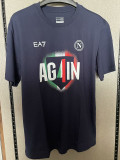 25-26 Napoli Royal blue 4 Times Champion T-Shirt (宝蓝色)