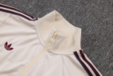 25-26 Ajax Beige Jacket Tracksuit #A2584