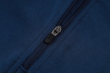 25-26 Brazil Royal blue Half Pull Tracksuit (半拉链)