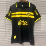 24-25 Atletico Penarol Black Away Fans Soccer Jersey (前横条)