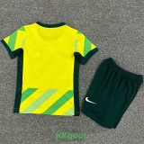 25-26 Australia Home Kids Soccer Jersey