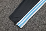 25-26 Argentina Dark gray Half Pull Tracksuit #B2529(半拉链)