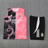 25-26 RMA Black pink Tank top and shorts suit