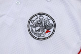 25-26 Ajax White Polo Tracksuit #C2559