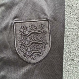 1990 England Grey Black Kids Retro Soccer Jersey