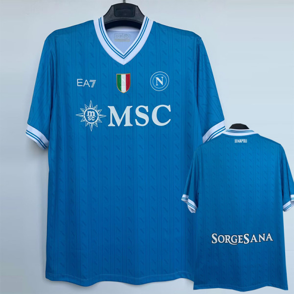 25-26 Napoli Home 1:1 Fans Soccer Jersey