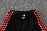 25-26 Man Utd Black Red Kids Jacket Tracksuit #E25105(童装)