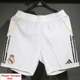 25-26 RMA Home Player Version Shorts Pants (High Quality)(球员短裤)