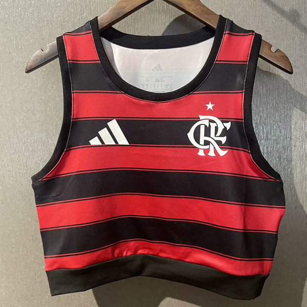 25-26 Flamengo Home Women Yoga Vest (女)