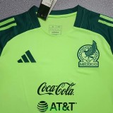25-26 Mexico Fluorescent Green Training Shirts