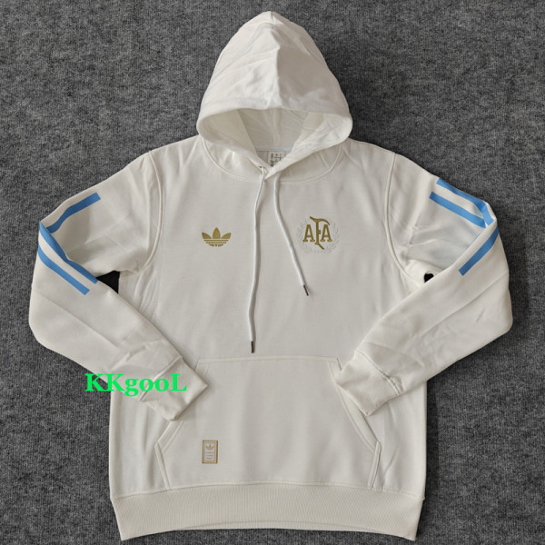 24-25 Argentina White Hoody 白色(加绒)