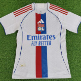 25-26 Lyon Home Player Version Soccer Jersey