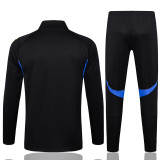 25-26 Man Utd Black Jacket Tracksuit # A2526(绿标)