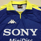 1997-1998 JUV Blue Retro Long Sleeve Soccer Jersey (长袖)