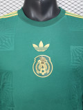 25-26 Mexico Special Edition Green Long Sleeve Player Version Soccer Jersey (长袖球员)