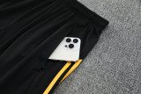 25-26 Man Utd Black Tank top and shorts suit