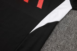 25-26 LIV Black Kids Half Pull Tracksuit #E2535(童装)(半拉链)