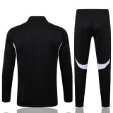 25-26 LIV Black Kids Half Pull Tracksuit #E2535(童装)(半拉链)