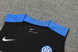 24-25 INT Black Tank top and shorts suit (条纹)