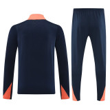 25-26 BAR Royal blue Half Pull Tracksuit (半拉链)