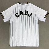 25-26 Boca Juniors White Casual Edition Baseball Jersey