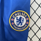 2008-2009 CHE Home Kids Retro Soccer Jersey (带决赛字)