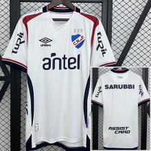 25-26 Club Nacional Home White Fans Soccer Jersey