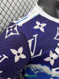 25-26 RMA Purple Blue Special Edition Player Version Training Shirts (L)