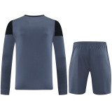 25-26 RMA Grey Black GoalKeeper (Long Sleev Suit) Soccer Jersey (长袖)