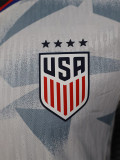 25-26 USA Home Player Version Soccer Jersey 四星