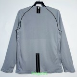 2007-2008 Man Utd Grey Goalkeeper Long Sleeve Retro Soccer Jersey (长袖)