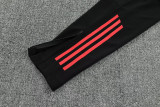 25-26 Man Utd White Half Pull Tracksuit (半拉链)
