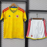 2026 Colombia Home Kids Soccer Jersey