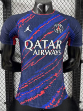 25-26 PSG Blue Red Special Edition Player Version Training shirts