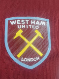 25-26 West Ham Home Player Version Soccer Jersey