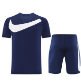 2025 NK Royal blue Training Short Suit #ND09
