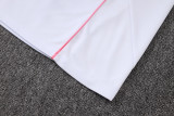 25-26 JUV White Kids Half Pull Tracksuit #E2599(童装)(半拉链)