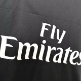 2016-2017 RMA  Away Black Long Sleeve Retro Soccer Jersey (长袖)