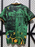24-25 Brazil Green Black Special Edition Fans Soccer Jersey