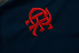 25-26 Flamengo Blue Kids Half Pull Tracksuit (童装)(半拉链)