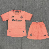 25-26 Porto Away Kids Soccer Jersey