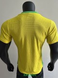 25-26 Brazil Home Player Version Soccer Jersey #带星