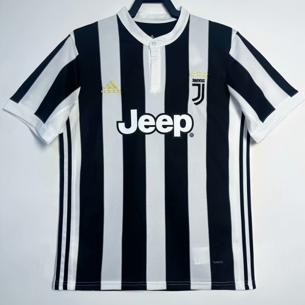 2017-2018 JUV Home Retro Soccer Jersey