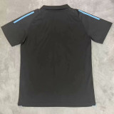 24-25 Argentina Black Polo Short Sleeve (金队标)