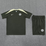 25-26 CHE Army green Training Short Suit