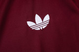 25-26 Ajax Jujube red Jacket Tracksuit #A2520